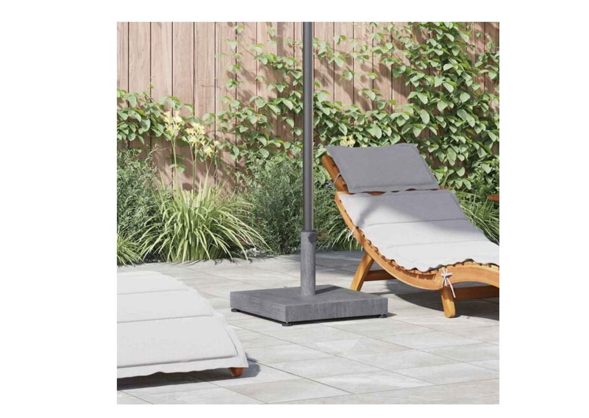 Pied de parasol acier noir gris anthracite 3 coloris disponibles