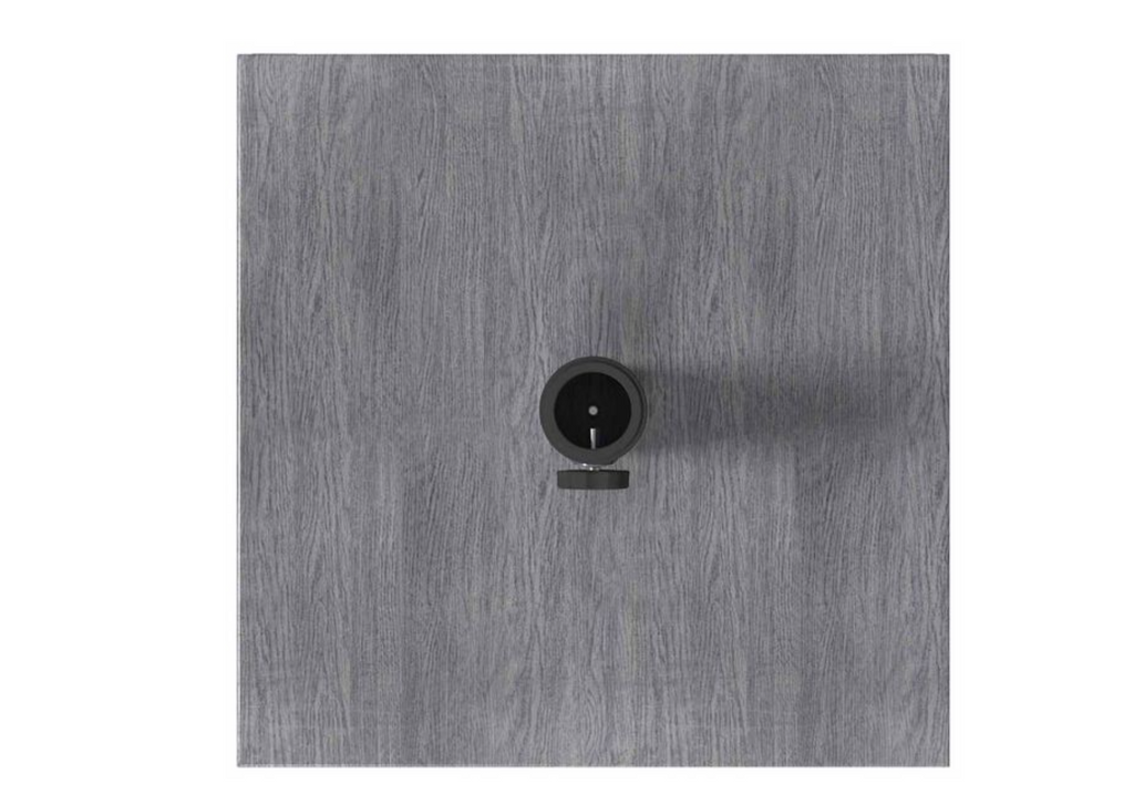 Pied de parasol sans roulettes noir tube central 5,5 cm inclus