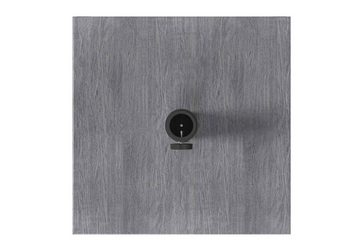 Pied de parasol sans roulettes noir tube central 5,5 cm inclus