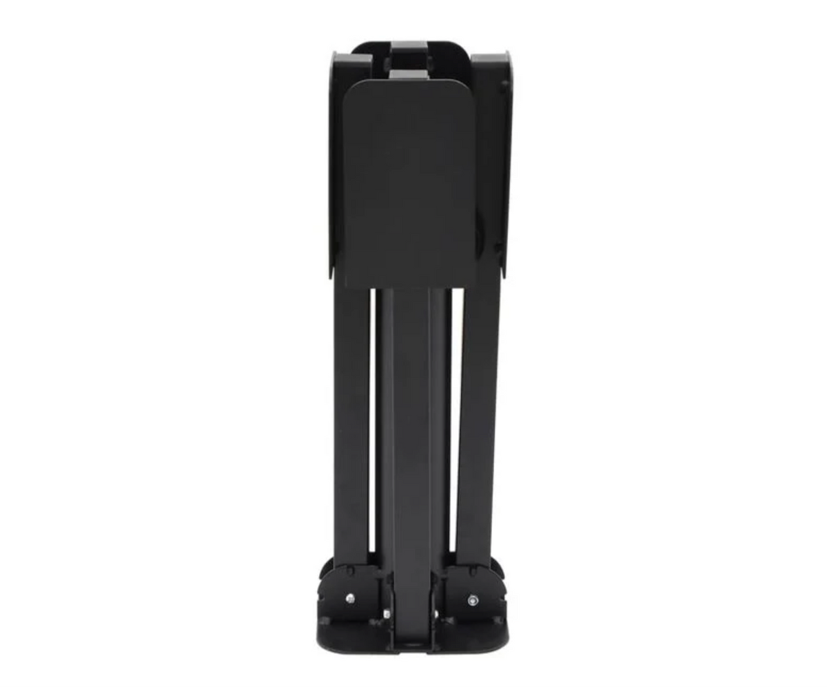 Base parasol croisée acier bouton serrage mât adaptateur 38 mm